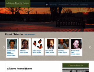 atkinsonfuneralhome.com screenshot