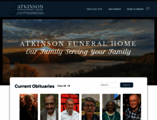 atkinsonfuneralhome.net screenshot