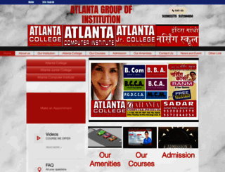 atlanta.org.in screenshot