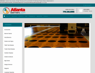 atlantabanners.com screenshot
