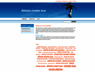 atlantacharterbuses.webnode.com screenshot