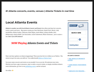 atlantaconcertevents.com screenshot