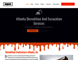 atlantademolitionservice.com screenshot