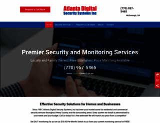 atlantadigitalsecurity.com screenshot