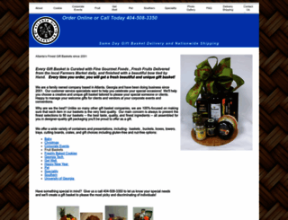 atlantagiftbasketier.com screenshot