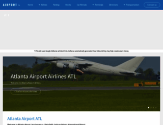 atlantainternationalairport.org screenshot