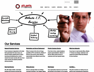 atlantaitservice.com screenshot