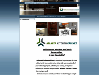 atlantakitchencabinet.com screenshot