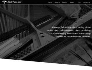 atlantapianotuner.com screenshot