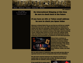 atlantarelics.com screenshot