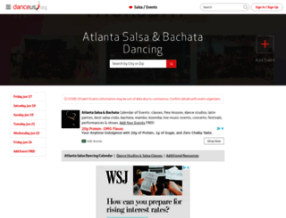 atlantasalsabachatafestival.com screenshot