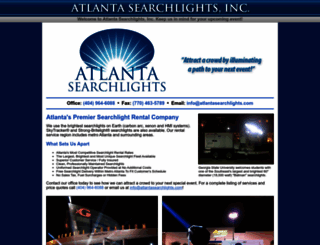 atlantasearchlights.com screenshot