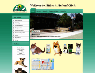 atlantic-animal-clinic.com screenshot