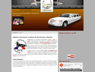 atlantic-limousine.com screenshot