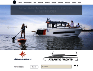 atlantic-yachts.co.uk screenshot