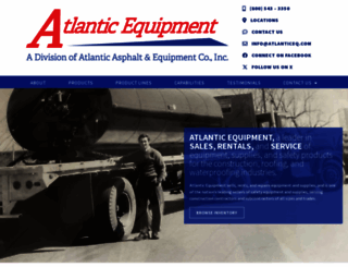 atlanticasphalt.com screenshot