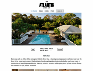 atlanticbyronbay.com.au screenshot
