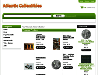 atlanticcollectibles.com screenshot