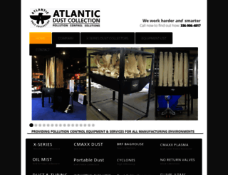 atlanticdustcollection.com screenshot