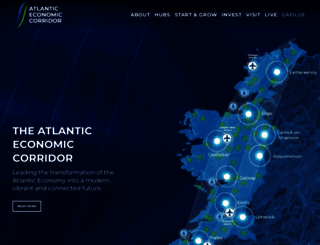 atlanticeconomiccorridor.ie screenshot