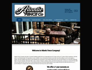 atlanticfenceco.com screenshot