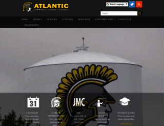atlanticiaschools.org screenshot