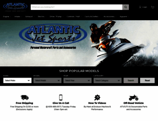 atlanticjetsport.com screenshot