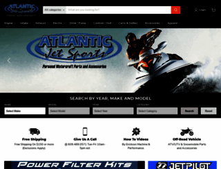 atlanticjetsports.com screenshot
