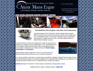 atlanticmarineengine.com screenshot