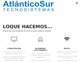atlanticosur.com.ve screenshot