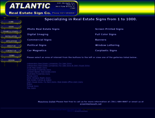 atlanticrealestatesign.com screenshot