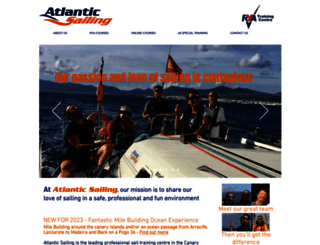 atlanticsailing.org screenshot
