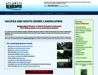 atlanticseascapes.ca screenshot