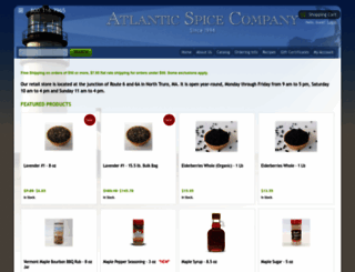 atlanticspice.com screenshot