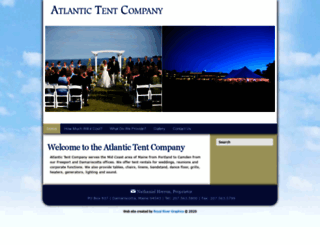 atlantictentmaine.com screenshot