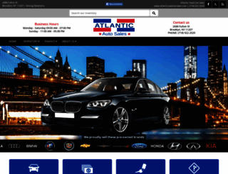 atlanticusedcarsales.com screenshot