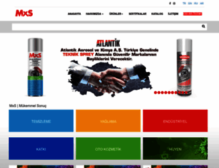 atlantikkimya.com.tr screenshot