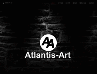 atlantis-art.pl screenshot