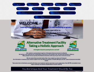 atlantis-health-retreat.com screenshot