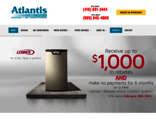 atlantisair.com screenshot
