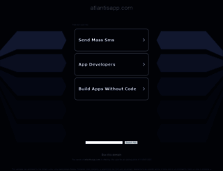 atlantisapp.com screenshot