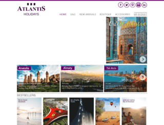 atlantisholidays.com screenshot