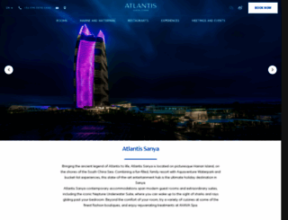 atlantissanya.com screenshot