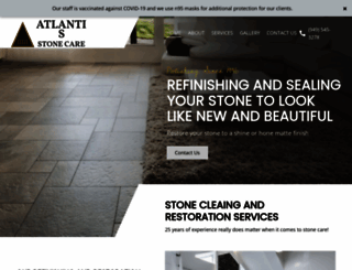 atlantisstonecare.com screenshot