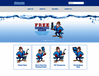 atlantiswater.com.au screenshot