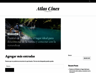 atlascines.com.ar screenshot