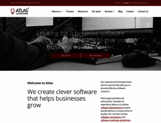 atlascs.co.uk screenshot