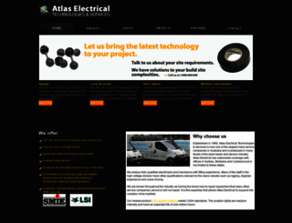 atlaselectric.com.au screenshot