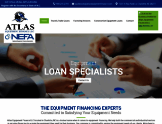 atlasequipmentfinance.com screenshot