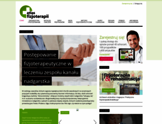 atlasfizjoterapii.pl screenshot